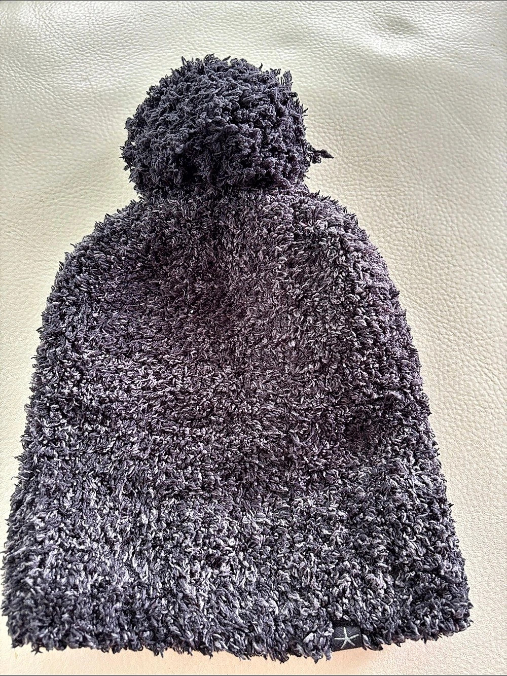Barefoot Dreams CozyChic Pom Beanie in Black